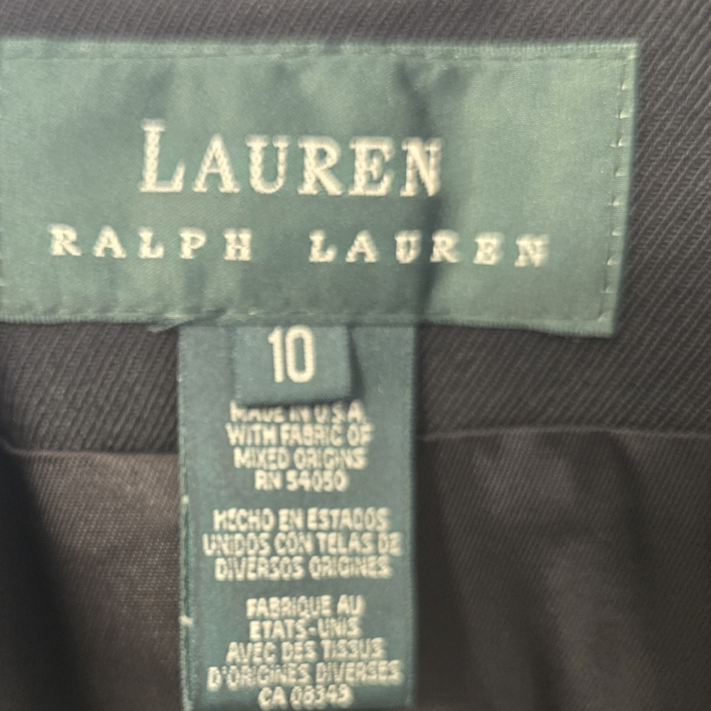 Vintage Ralph Lauren Equestrian Blazer Jacket with Horse Buttons Size 10 Wool - Picture 6 of 11